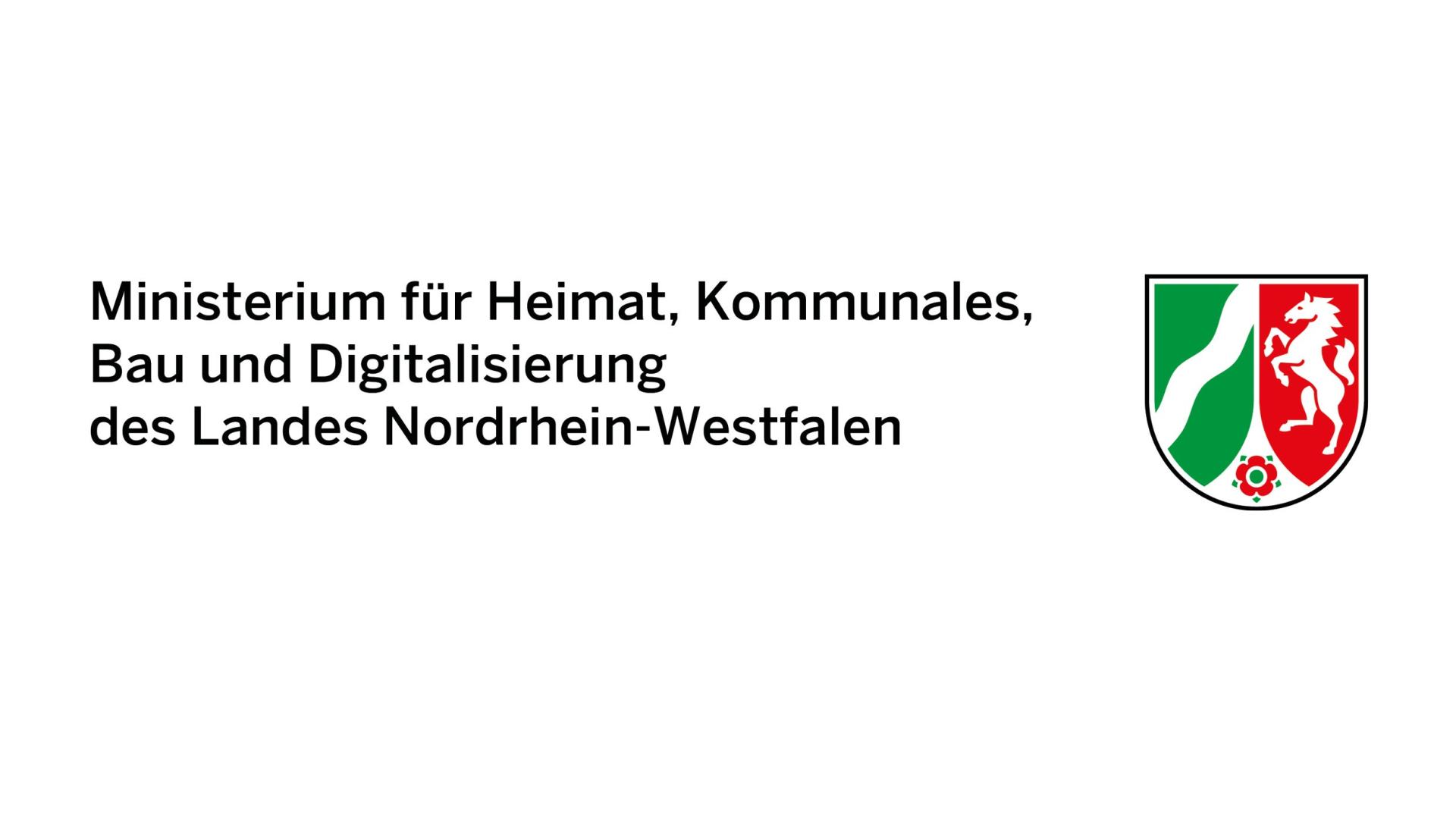 Logo Ministerium für Heimat, Kommunales, Bau und Digitalisierung